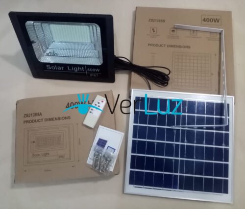 Proyector LED SMD Solar ECO 400 watt IP67 Luz Fría (400w) photo review