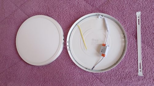 Panel LED Redondo 24 watt IP20 Sobrepuesto Frío, Neutro o Cálido (240w) photo review