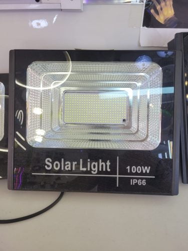 Proyector LED SMD Solar 100 watt  IP66 Luz Fría (750w) photo review