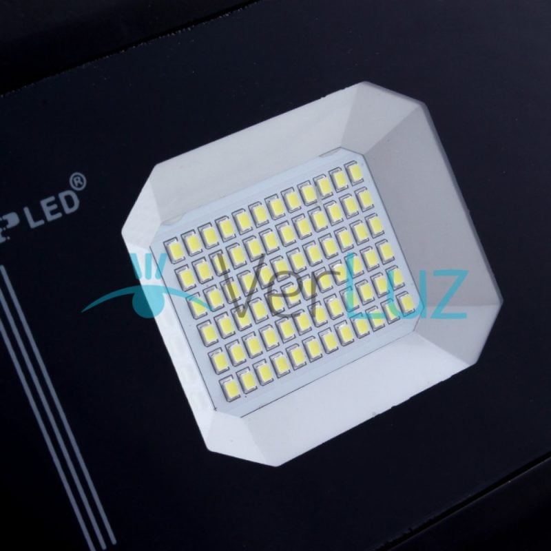 Sec Led Sign Proyector LED SMD SEC Antivandálico 50 watt 130lm/w IP66 Luz Fría o ...