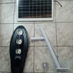 Luminaria Vial LED COB Solar 120 watt Luz Fija IP65 Fría (1.200w) photo review