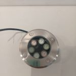 Foco LED Piso Embutido 12-24 volt 6 watt IP65 Cálido y RGB (45w) photo review