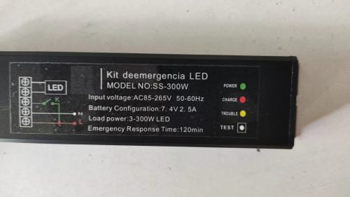 Kit de Emergencia 300 watt para Campana, Proyector o Panel LED photo review