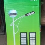 Luminaria Vial LED Solar 600 watt Luz Fija y Sensor IP66 Fría (600w) photo review