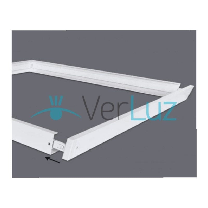 Marco Rosa Led Marco Sobreponer Panel LED 60x30 cm - VerLuz Pro