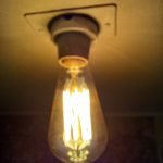 Ampolleta LED SEC Vintage Dimeable 6w ST58 (50w) photo review