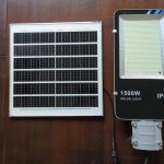 Luminaria Vial LED Solar 1.500 watt Luz Fija IP65 Fría (1.200w) photo review