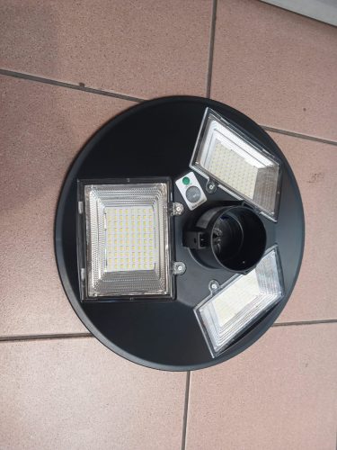 Pagoda LED SMD Solar 150 watt IP65 Fría o Cálida Luz Fija y Sensor (140w) photo review