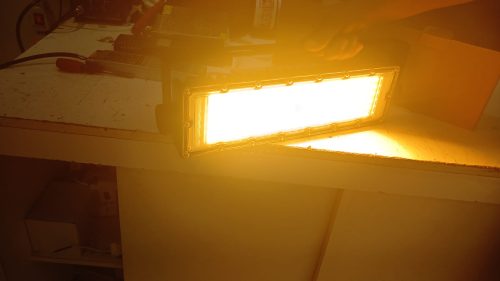 Proyector LED SEC 200 watt 170lm/w IP66 Fría o Cálida DS43 DS1 Opción Visera (3.400w) photo review