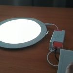 Panel LED Dimeable 18 watt Redondo Embutido IP20 Luz Fría o Cálida (160w) photo review