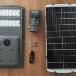 Luminaria Vial Solar LED DS43 DS1 80 watt Luz Fija IP65 Neutra o Cálida (1.360w) photo review
