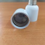 Adaptador Base E27 a Base E40 para Ampolleta LED photo review