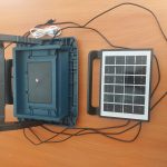 Proyector LED SMD Solar 200 watt Batería Recargable IP65 (1.000w) photo review